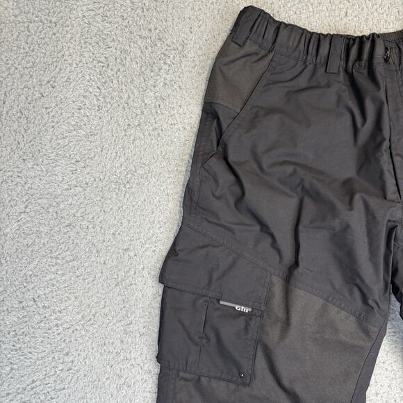 Gill Men’s Waterproof Sailing Trousers Gray Fishing Nylon Pants Size Small 4362 - Picture 3 of 16
